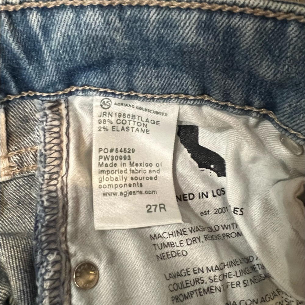 AG Adriano Goldschmied Alexxis Jeans 27 - Picture 4 of 4